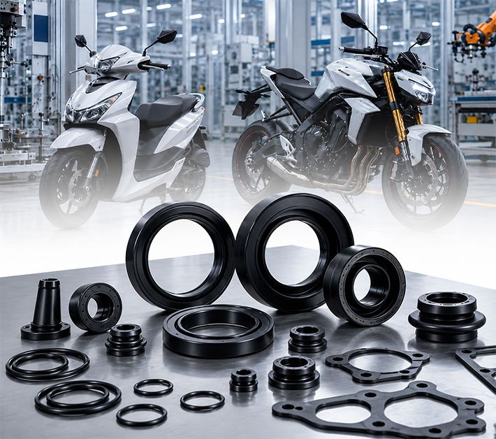 Sealing Applications in the Motorcycle Industry